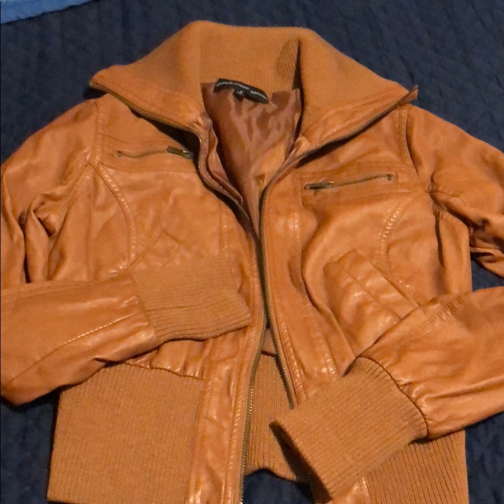 Ambiance apparel bomber jacket small